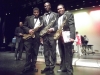 Members of the Cicely Tyson School Jazz Band