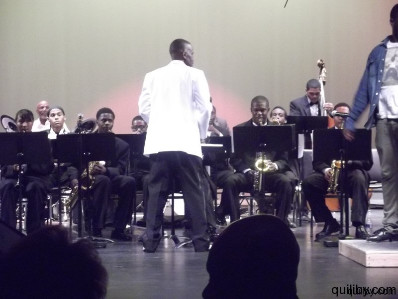 Director Mr. Petty Leads the  Cicely Tyson Jazz Band.